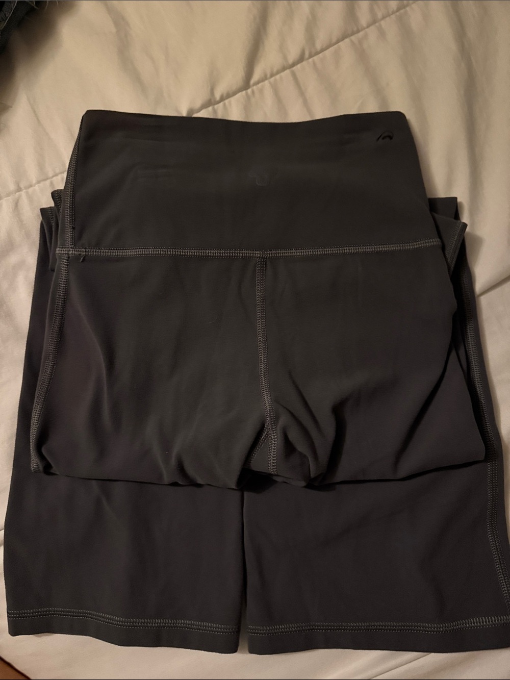 TNA Black High-Rise Athletic Bike Shorts